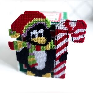 Handmade Christmas tissue box cover